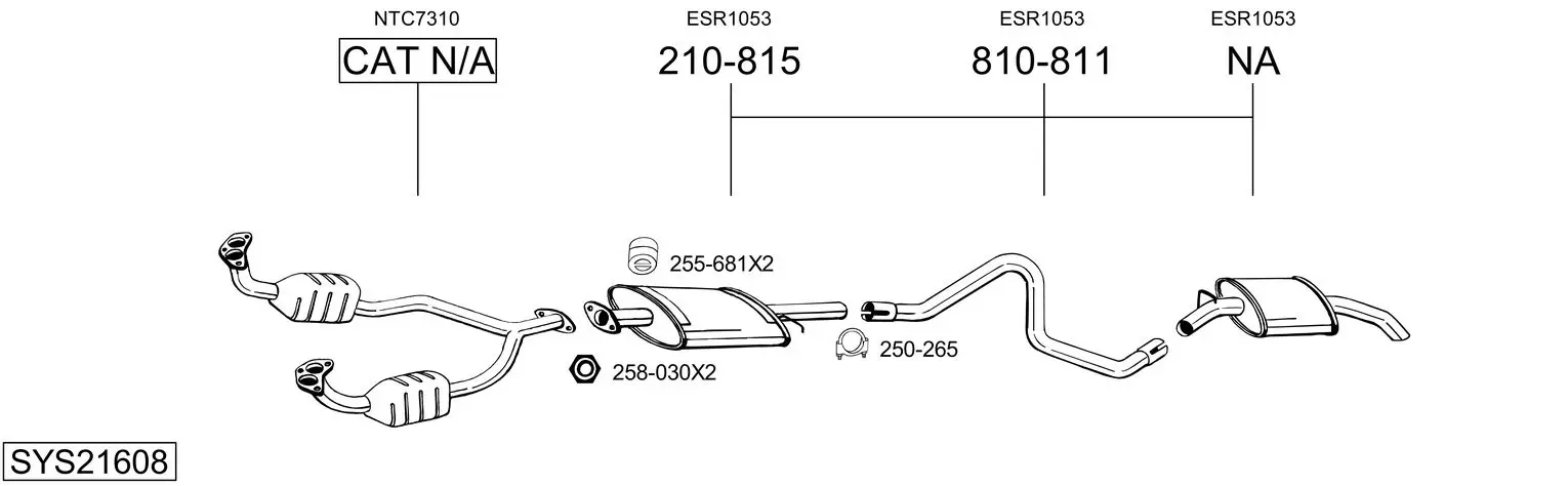 Изпускателна система BOSAL               