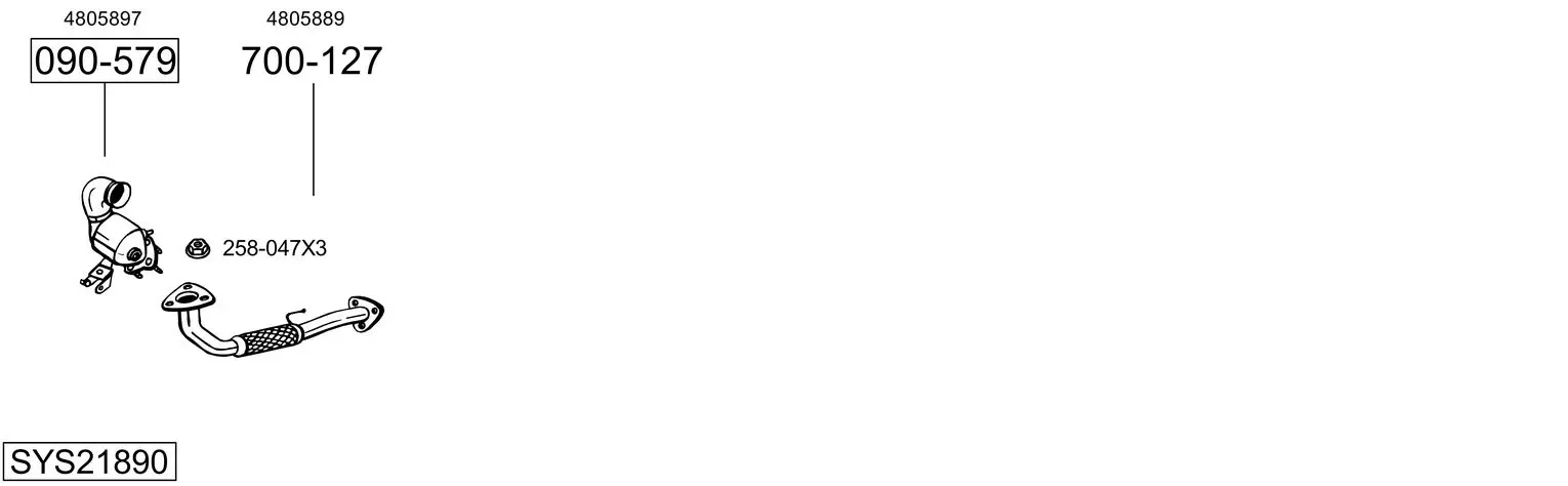 Изпускателна система BOSAL               