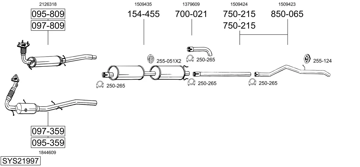Изпускателна система BOSAL               
