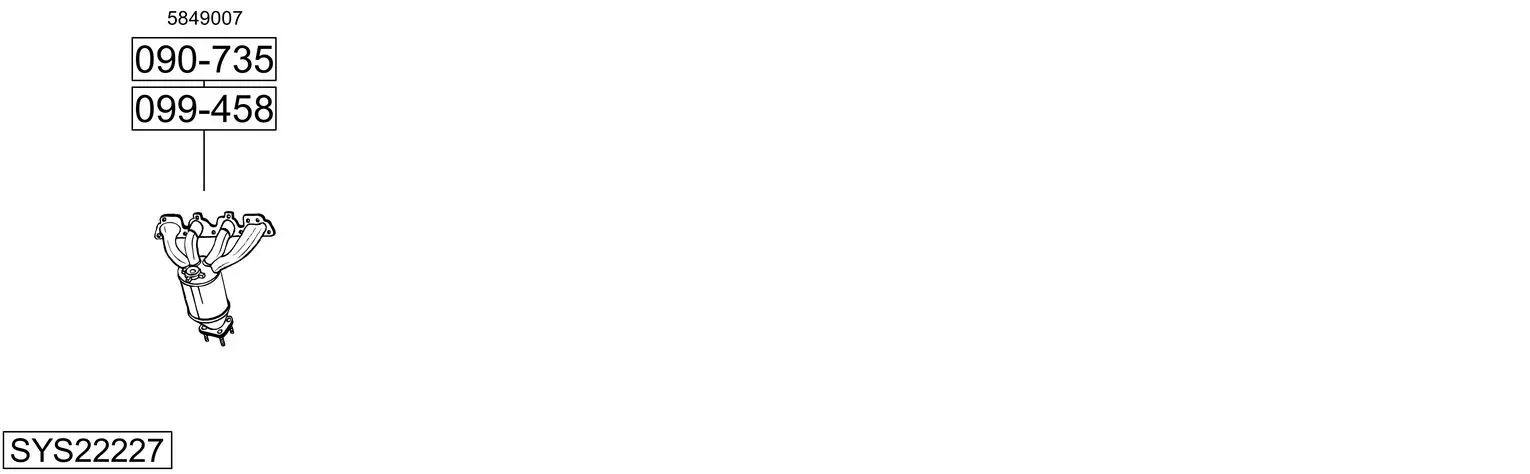 Изпускателна система BOSAL               