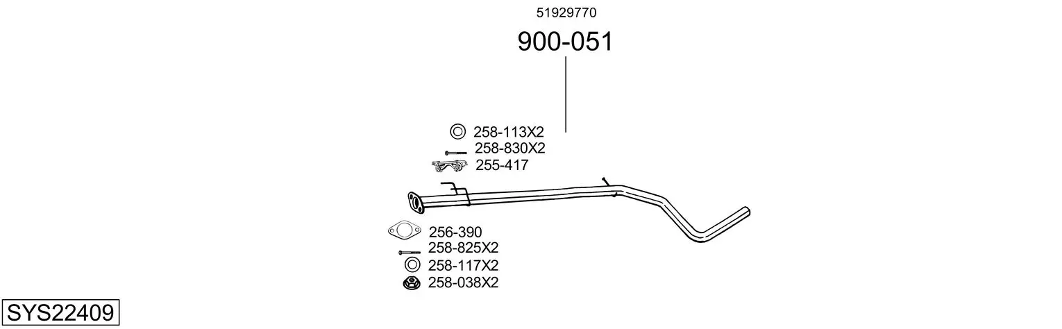 Изпускателна система BOSAL               