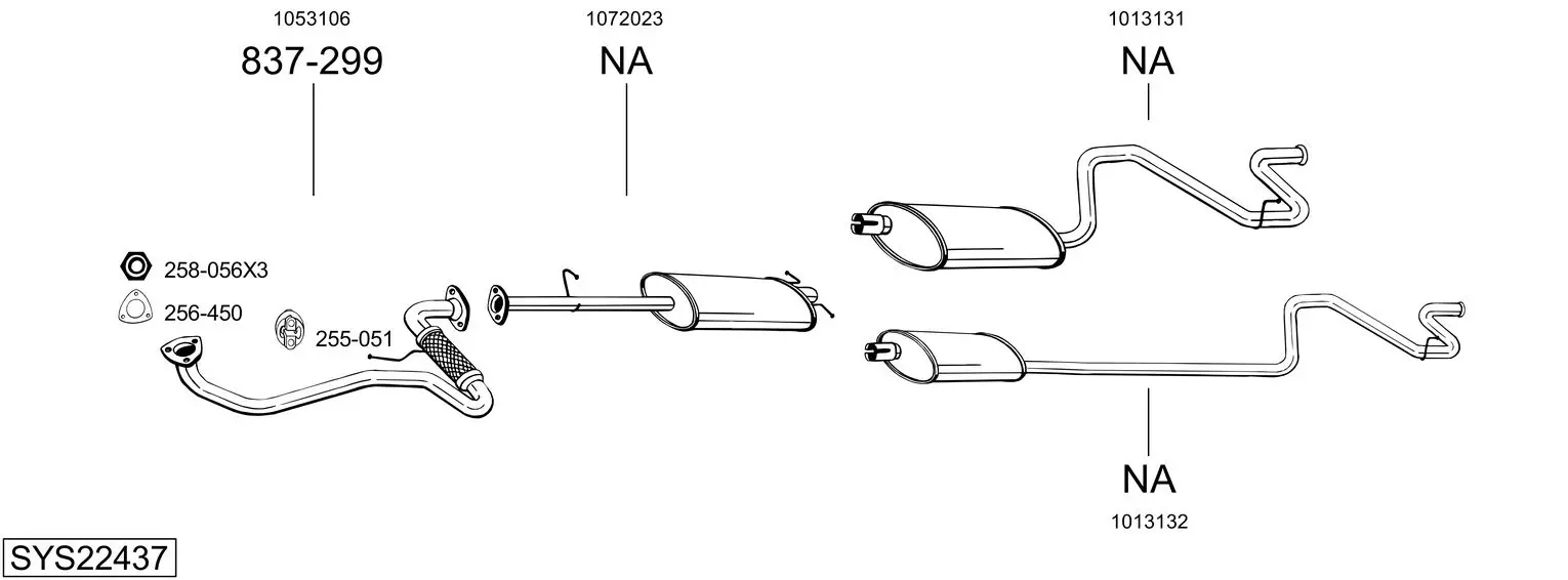 Изпускателна система BOSAL               