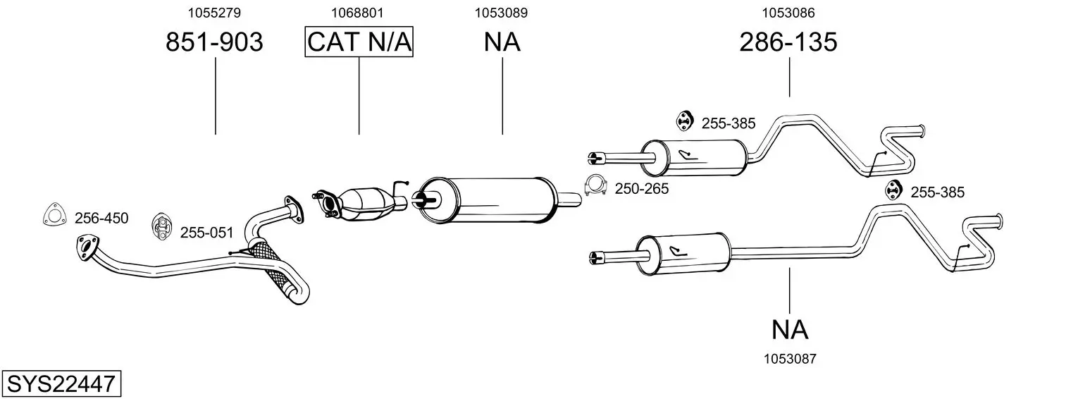 Изпускателна система BOSAL               