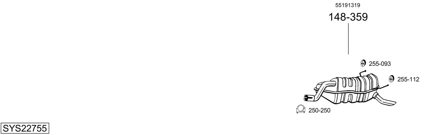 Изпускателна система BOSAL               