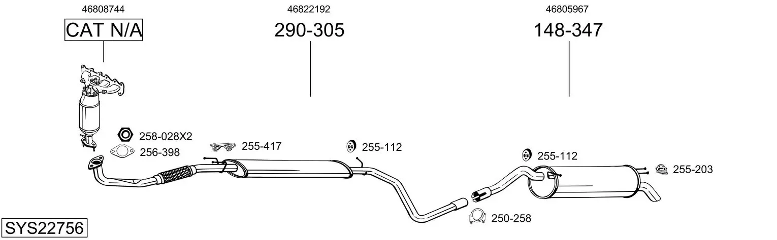 Изпускателна система BOSAL               