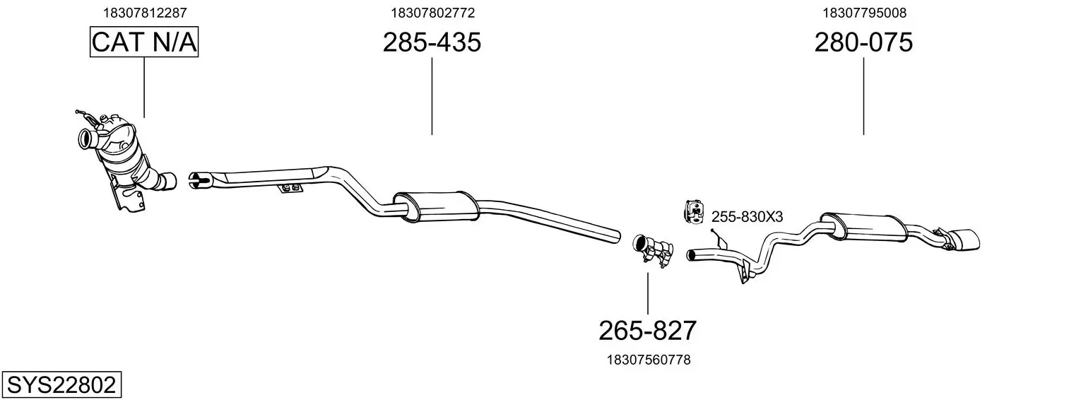 Изпускателна система BOSAL               