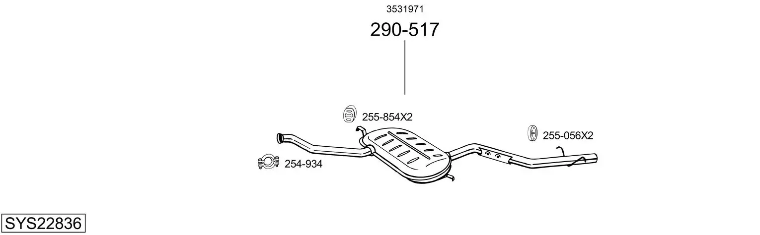 Изпускателна система BOSAL               