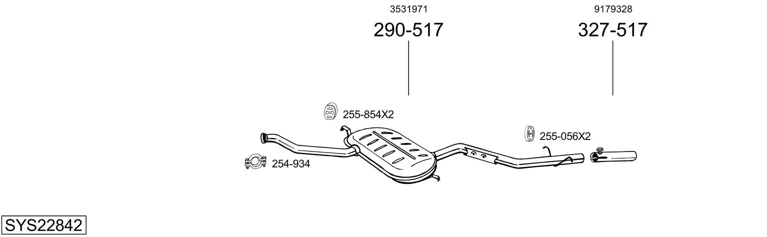 Изпускателна система BOSAL               