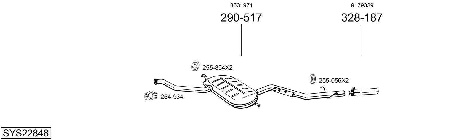 Изпускателна система BOSAL               