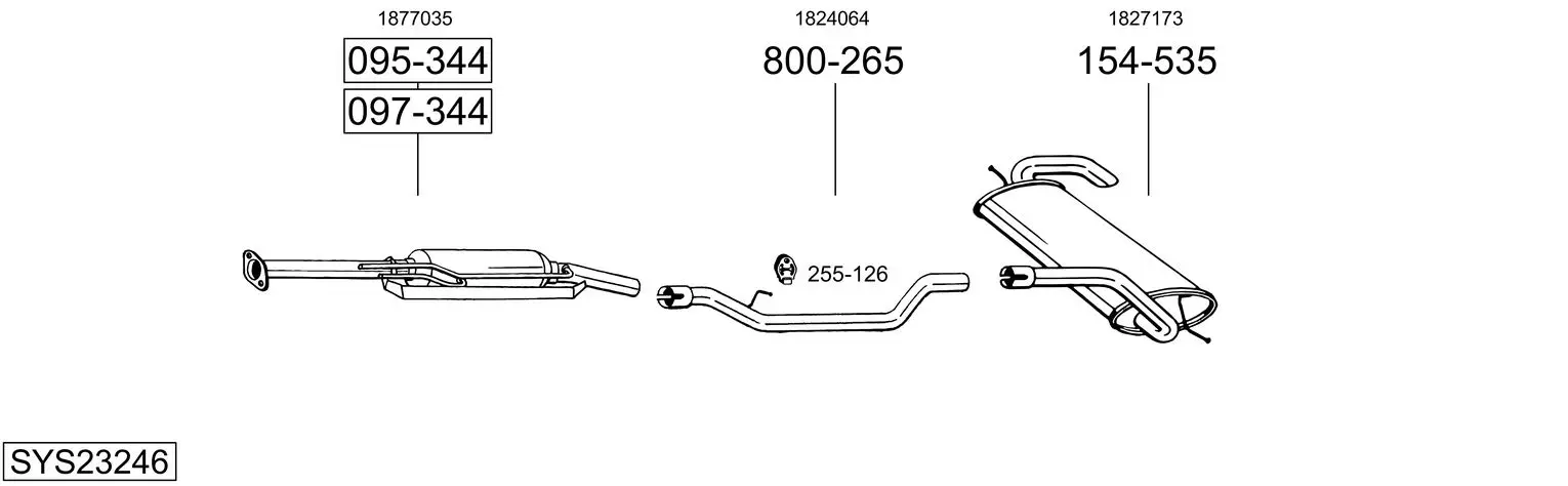 Изпускателна система BOSAL               