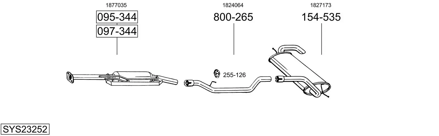 Изпускателна система BOSAL               