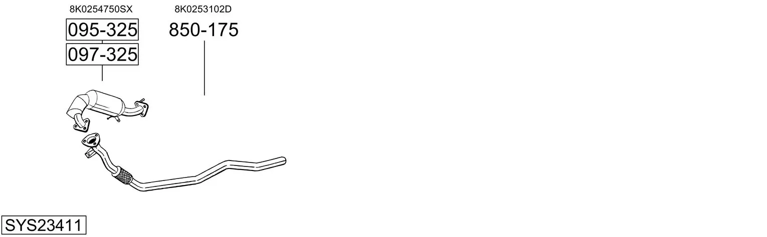 Изпускателна система BOSAL               