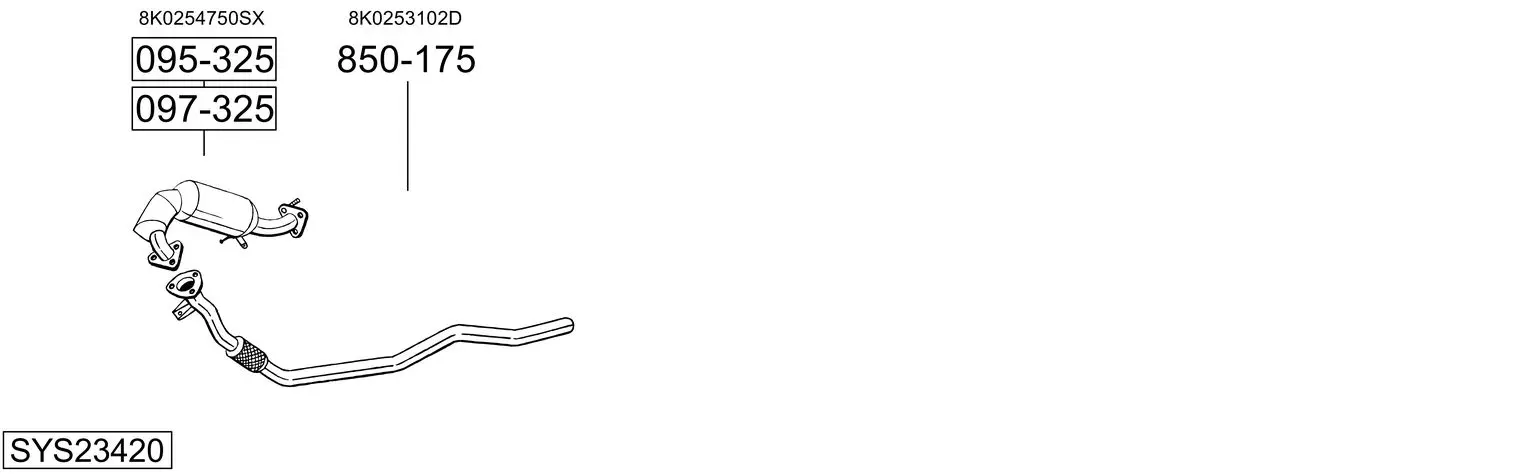 Изпускателна система BOSAL               