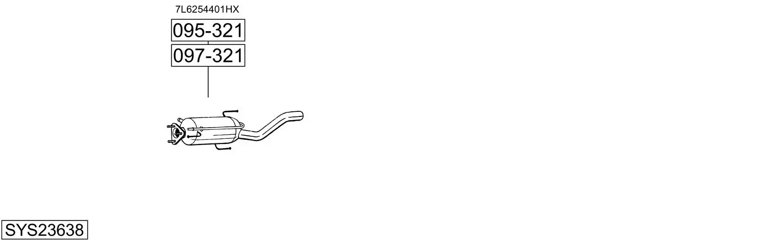 Изпускателна система BOSAL               