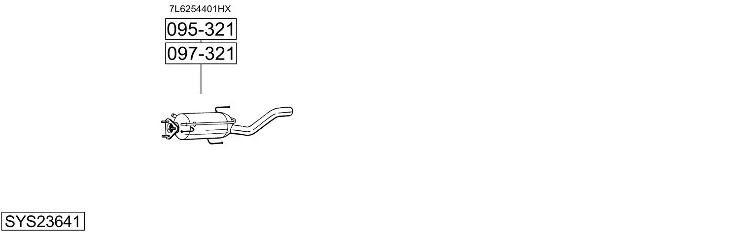 Изпускателна система BOSAL               