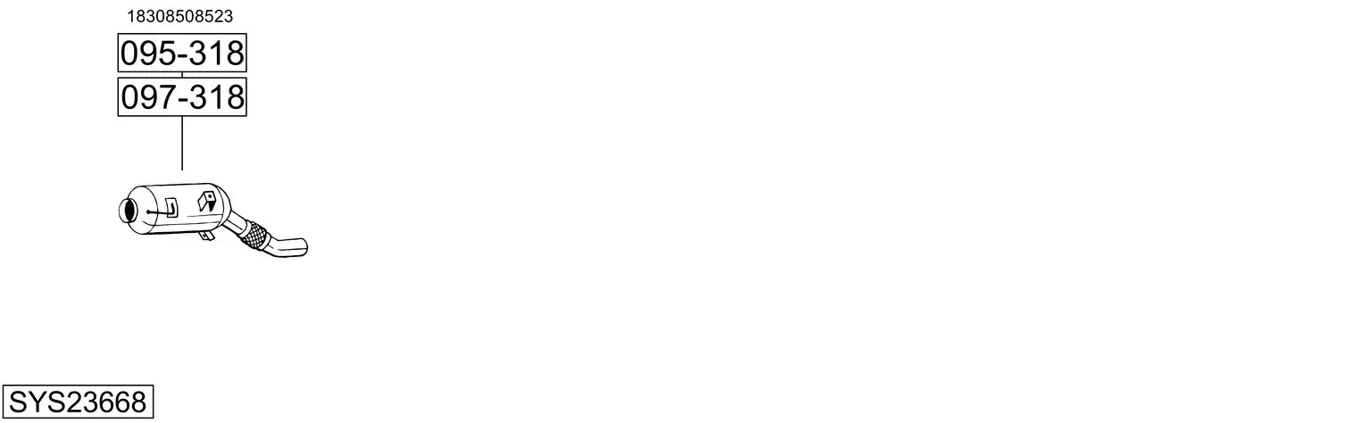 Изпускателна система BOSAL               