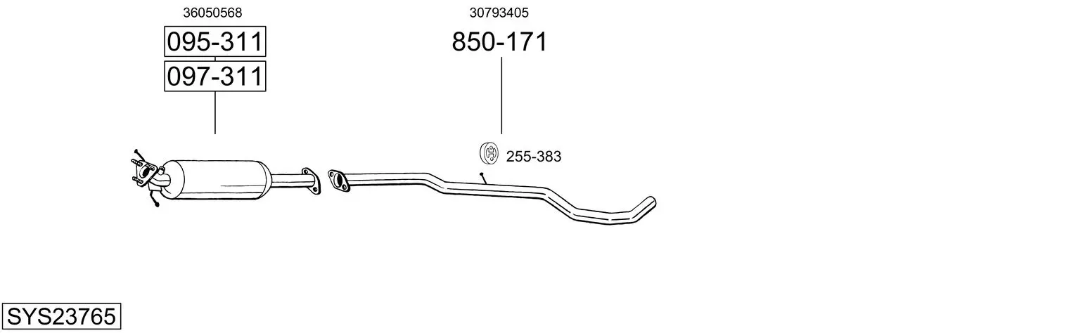 Изпускателна система BOSAL               