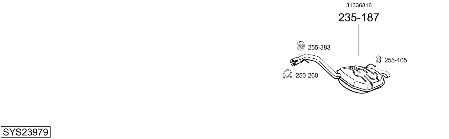 Изпускателна система BOSAL               