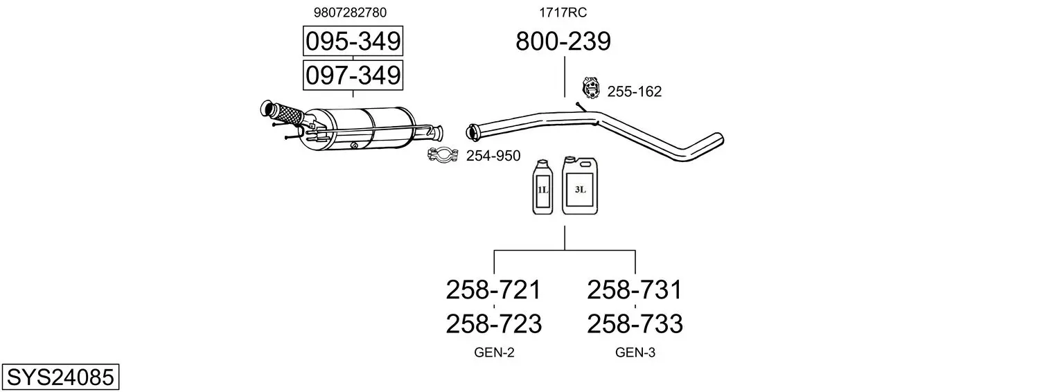 Изпускателна система BOSAL               