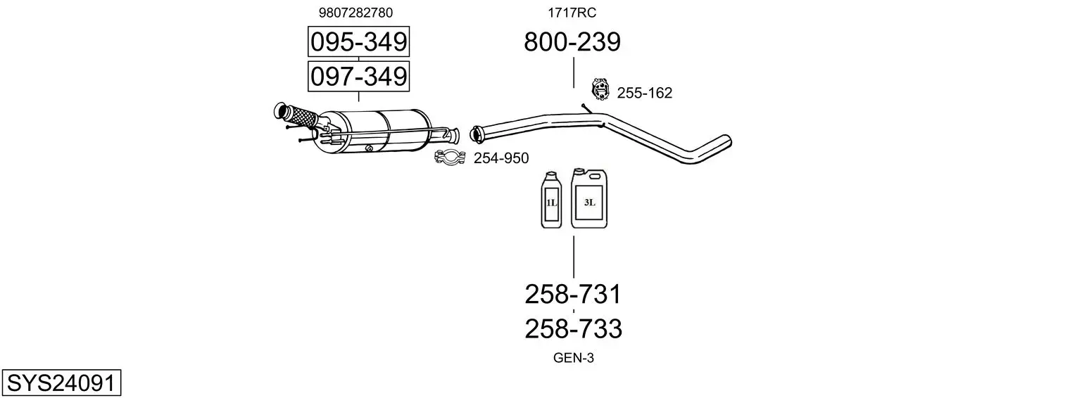 Изпускателна система BOSAL               