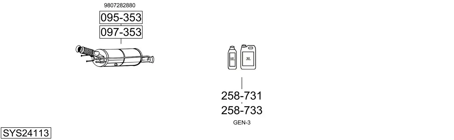 Изпускателна система BOSAL               