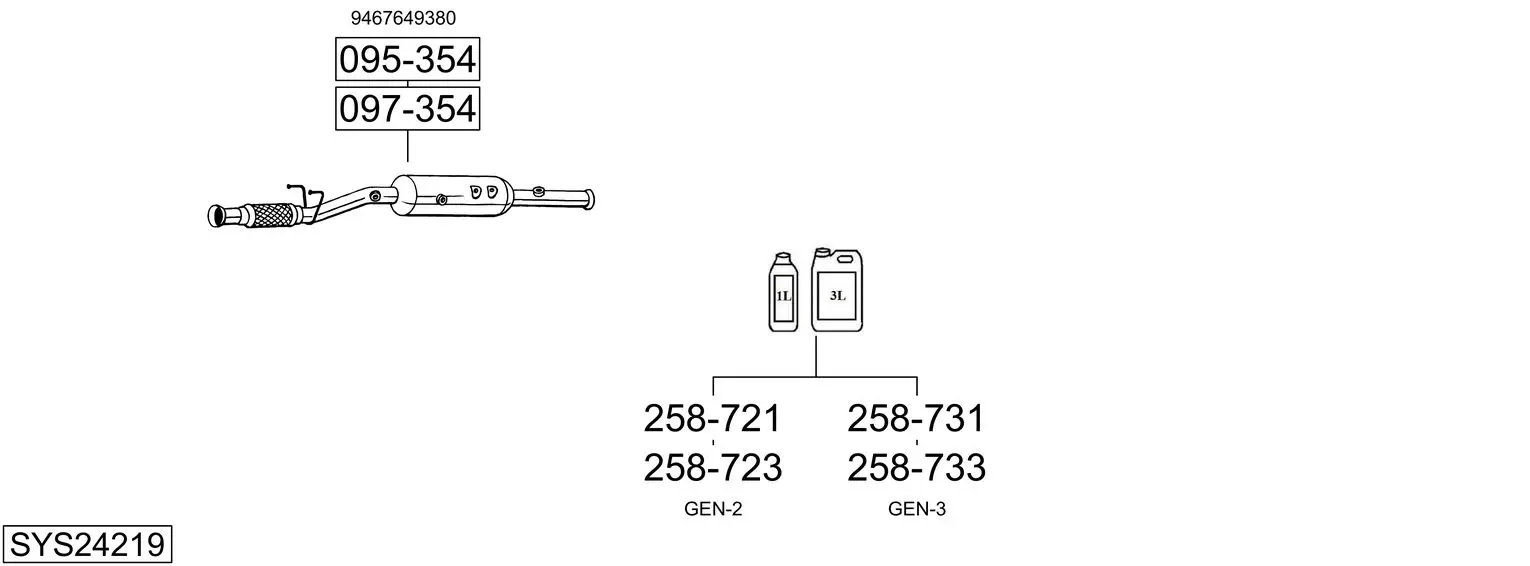 Изпускателна система BOSAL               