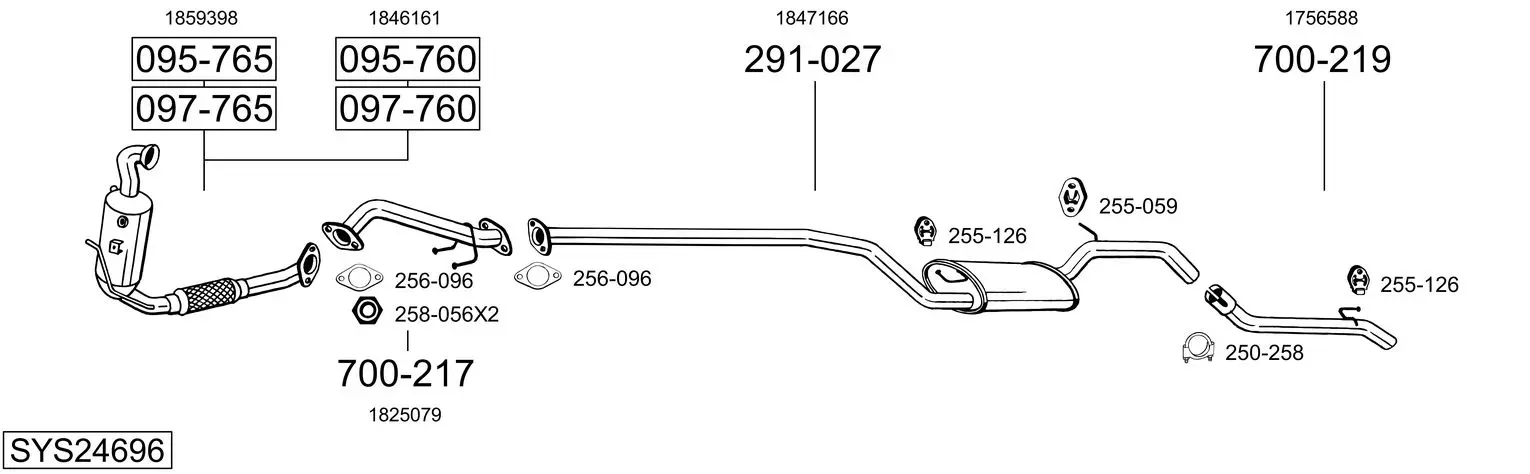 Изпускателна система BOSAL               