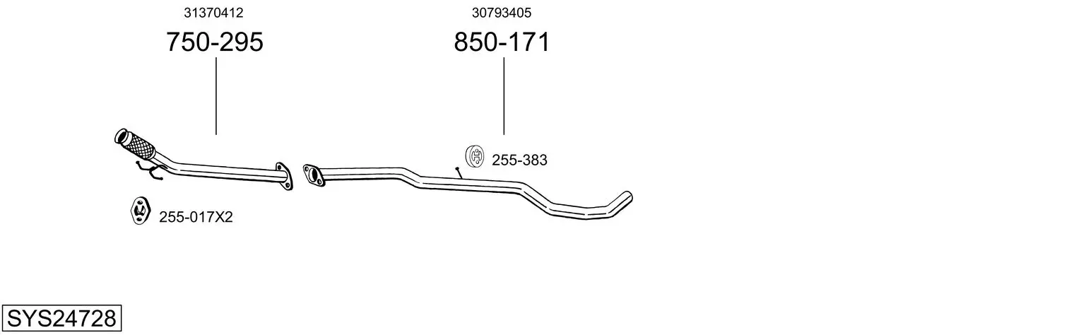 Изпускателна система BOSAL               