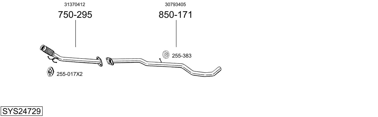Изпускателна система BOSAL               