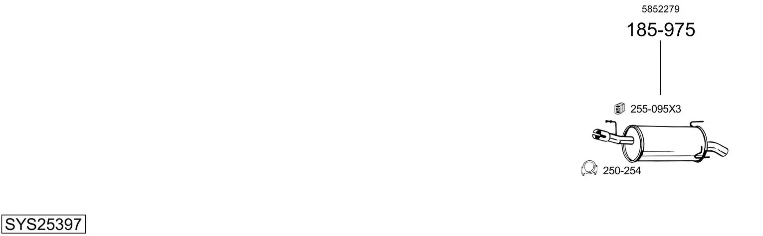 Изпускателна система BOSAL               