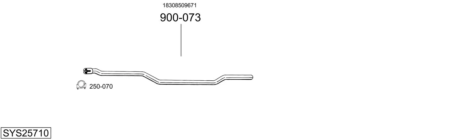 Изпускателна система BOSAL               