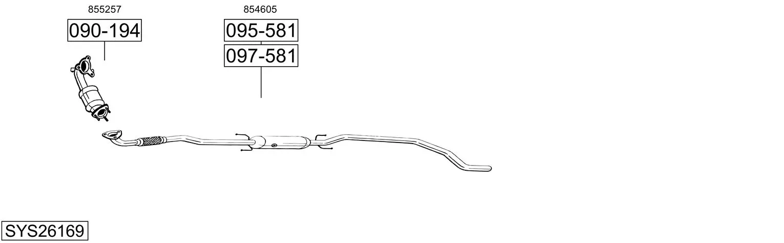 Изпускателна система BOSAL               