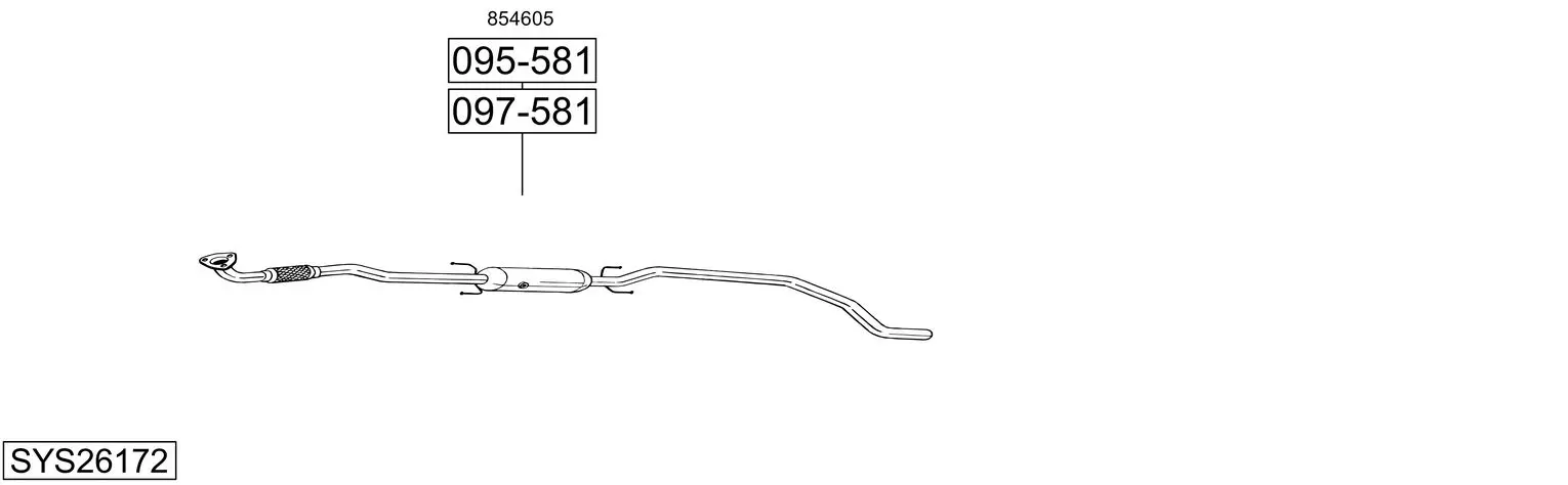 Изпускателна система BOSAL               