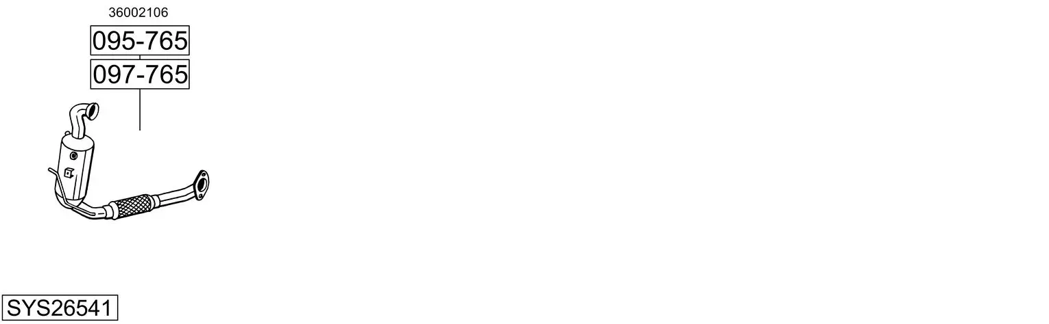 Изпускателна система BOSAL               