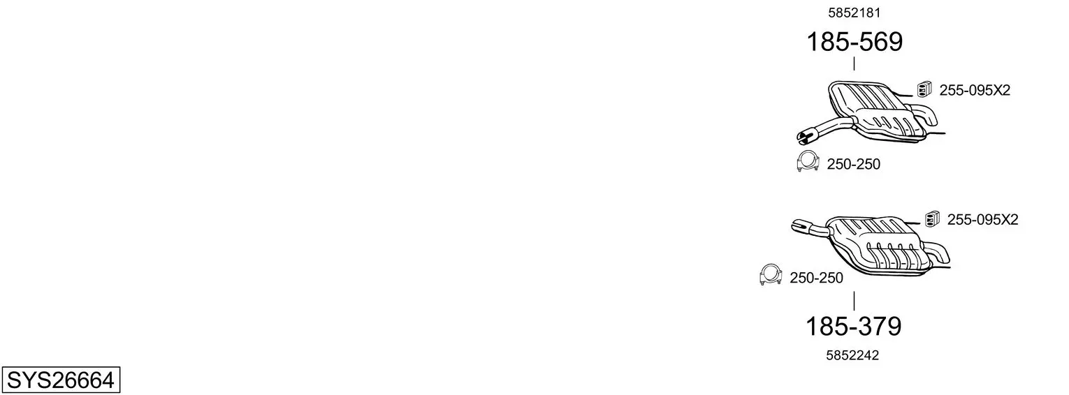 Изпускателна система BOSAL               