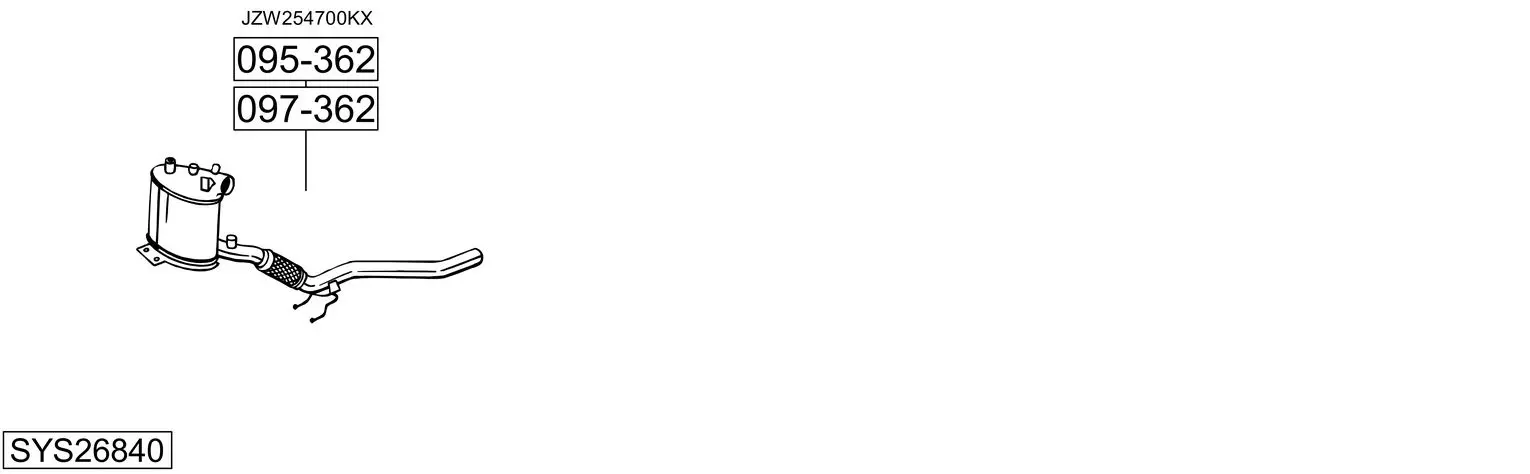 Изпускателна система BOSAL               