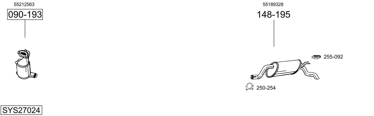 Изпускателна система BOSAL               