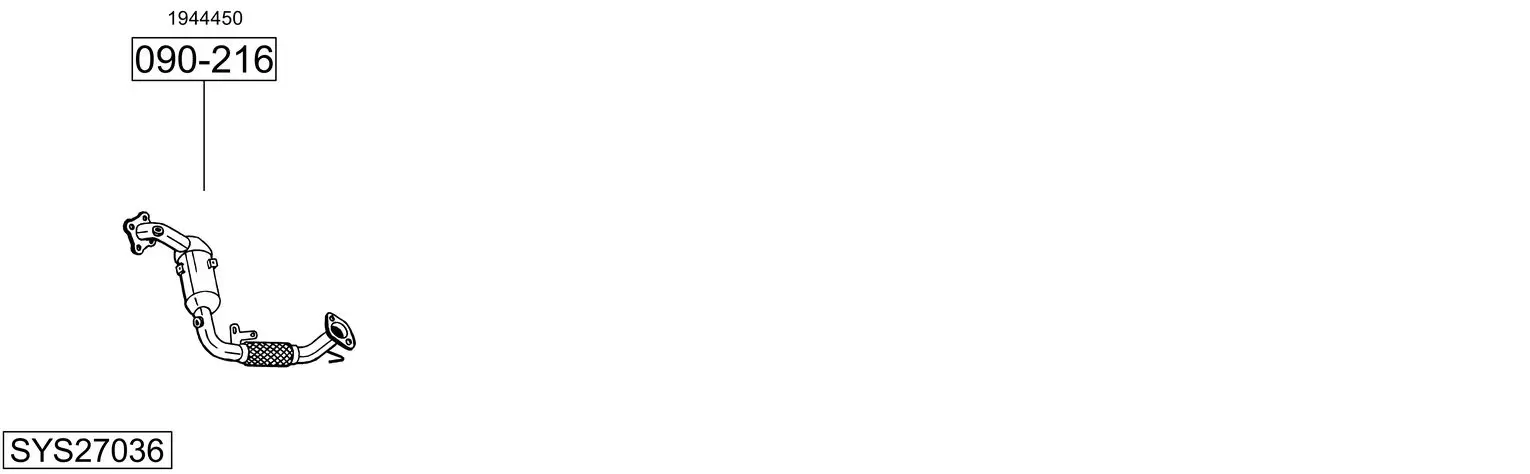 Изпускателна система BOSAL               