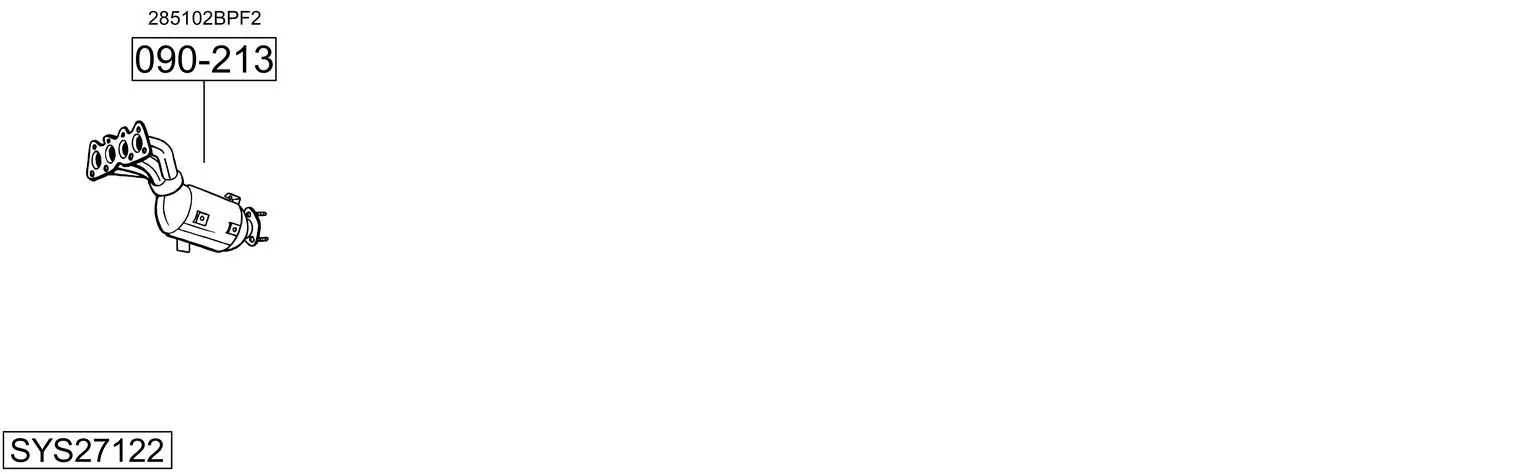 Изпускателна система BOSAL               