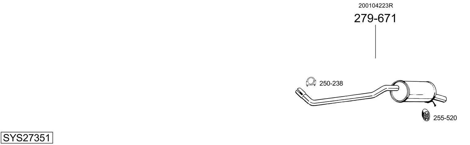 Изпускателна система BOSAL               