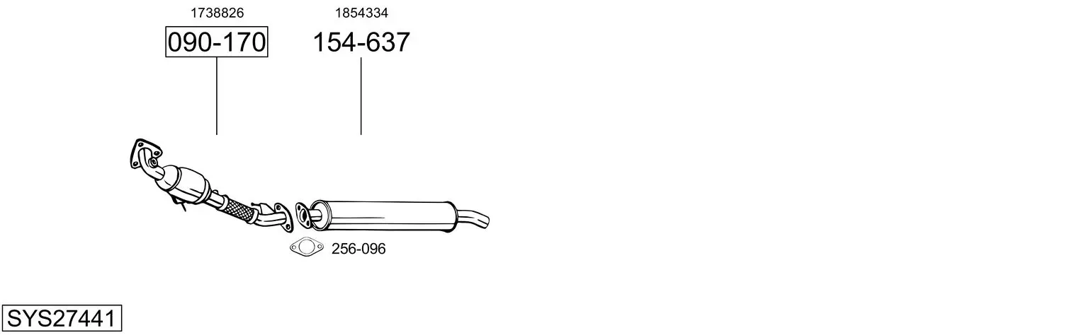 Изпускателна система BOSAL               