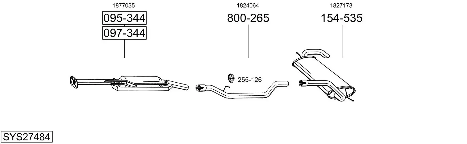 Изпускателна система BOSAL               