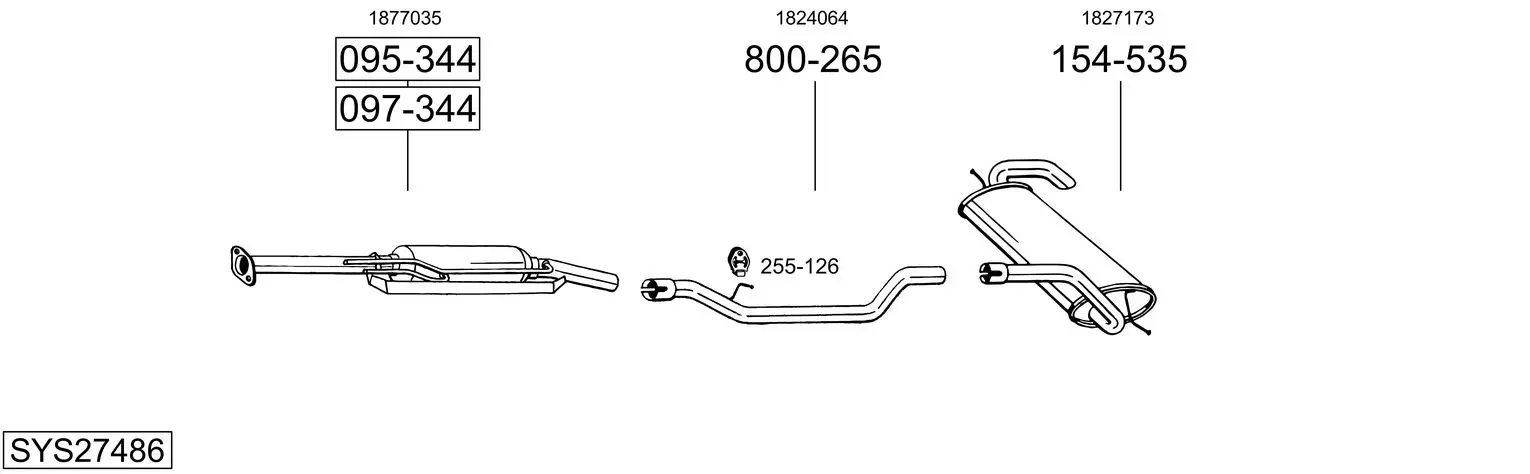 Изпускателна система BOSAL               