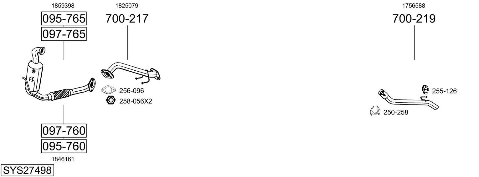 Изпускателна система BOSAL               