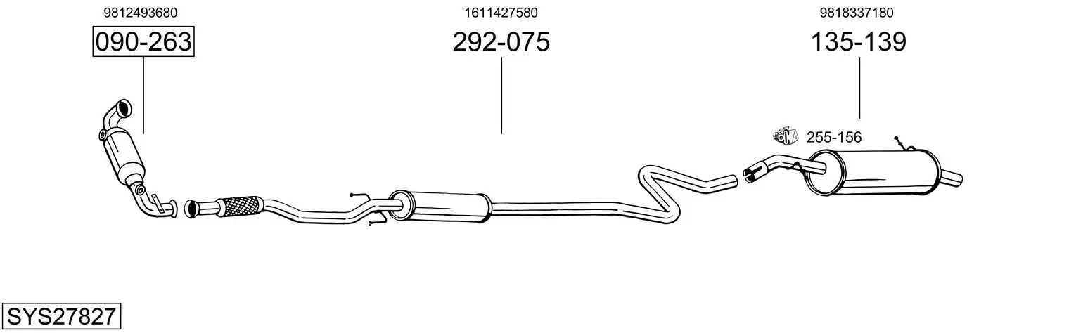 Изпускателна система BOSAL               