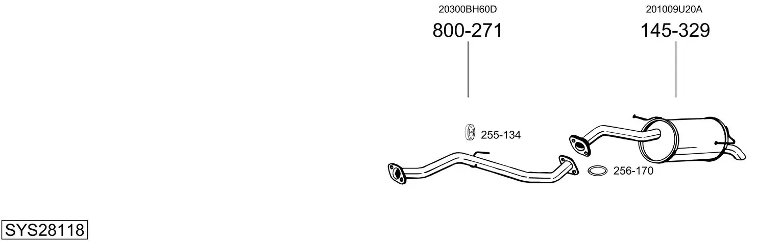 Изпускателна система BOSAL               