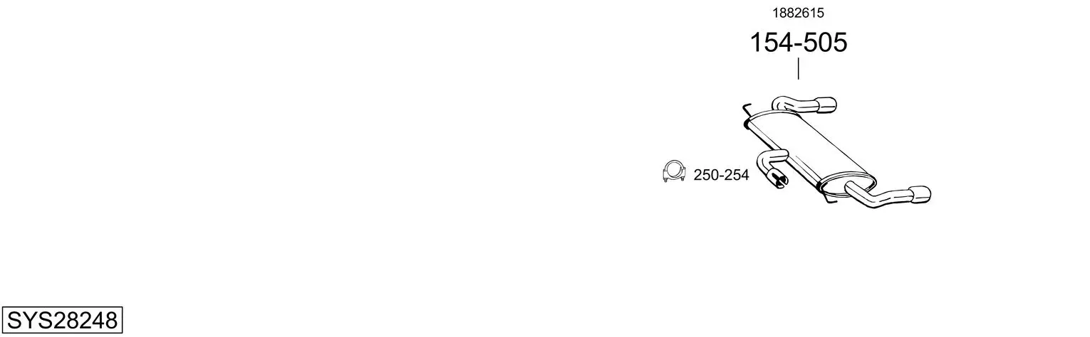 Изпускателна система BOSAL               