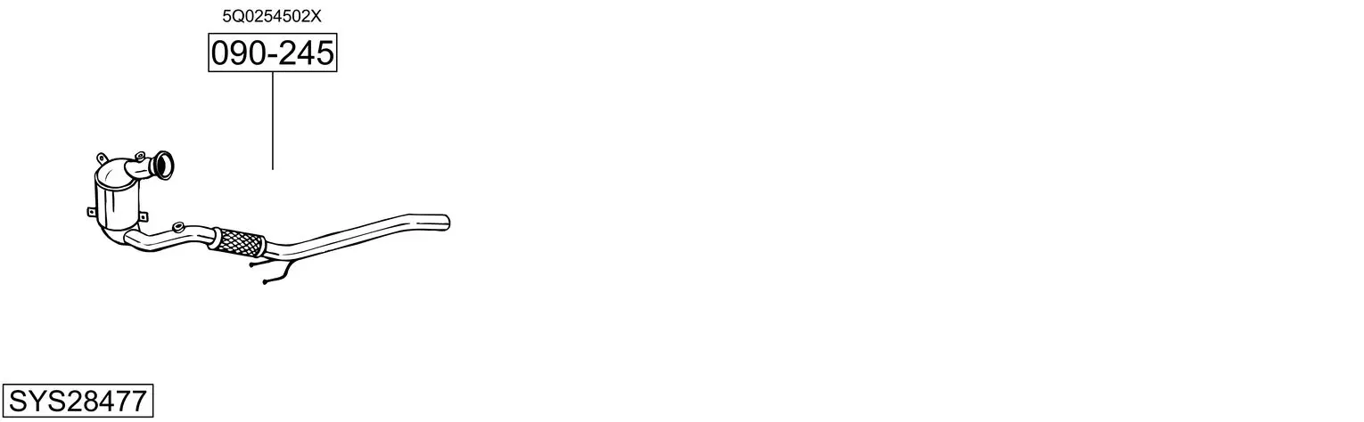 Изпускателна система BOSAL               