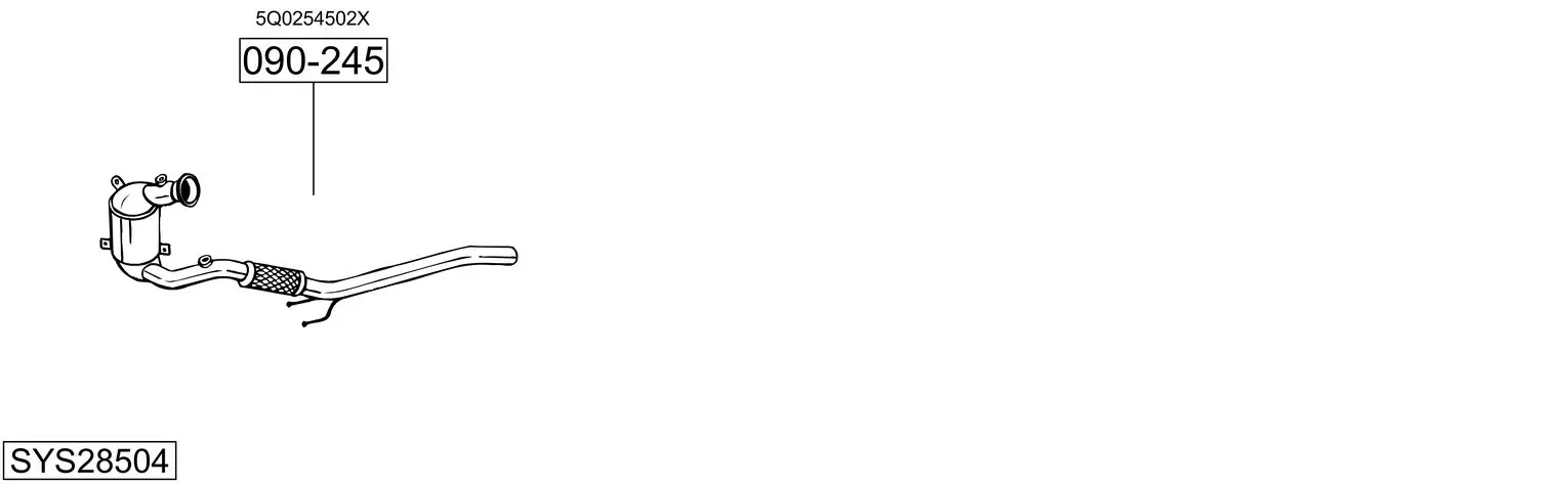 Изпускателна система BOSAL               