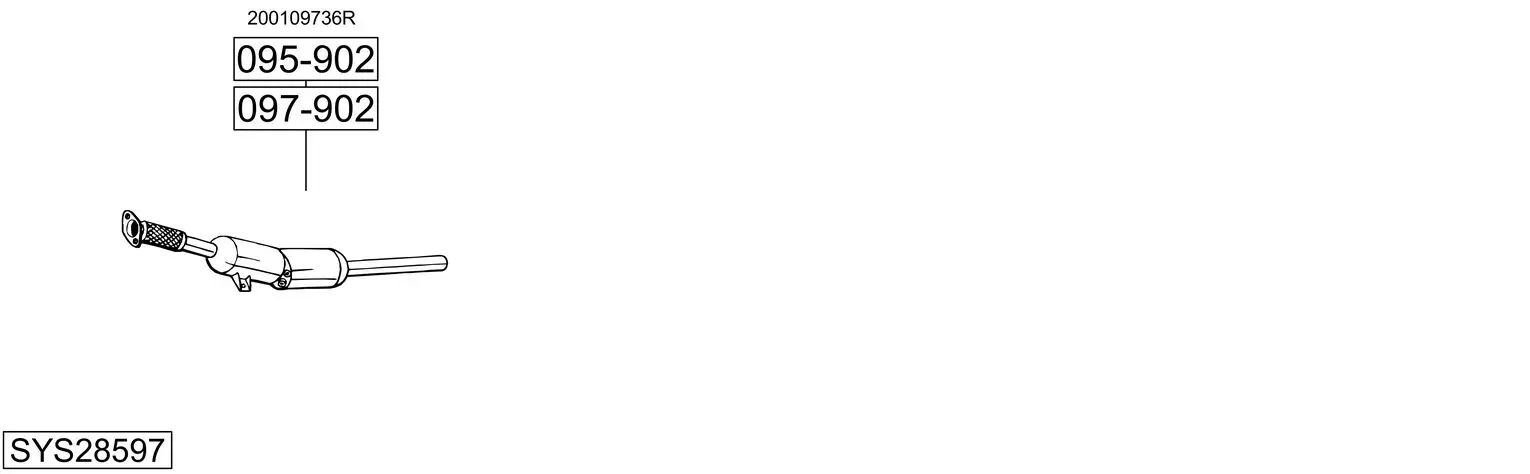 Изпускателна система BOSAL               